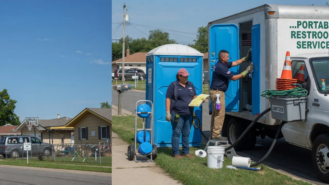 Portable Toilet Rental in Raleigh, IL near me